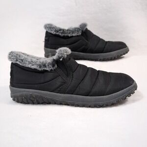 Minnetonka Quilted Puffer Slipper Timpson Tulsa Slip On Faux Fur Women 11M 69320